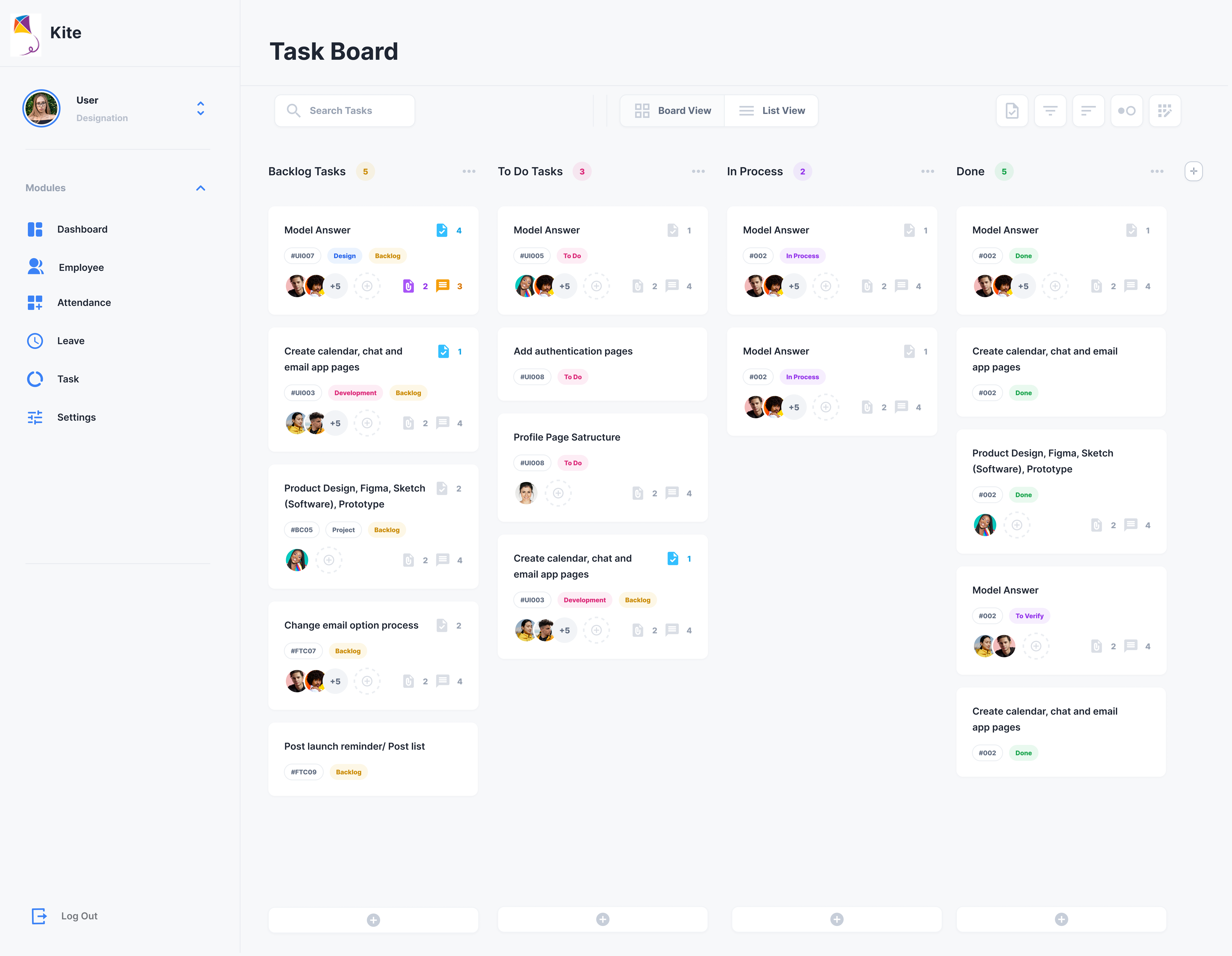 Task Board Module