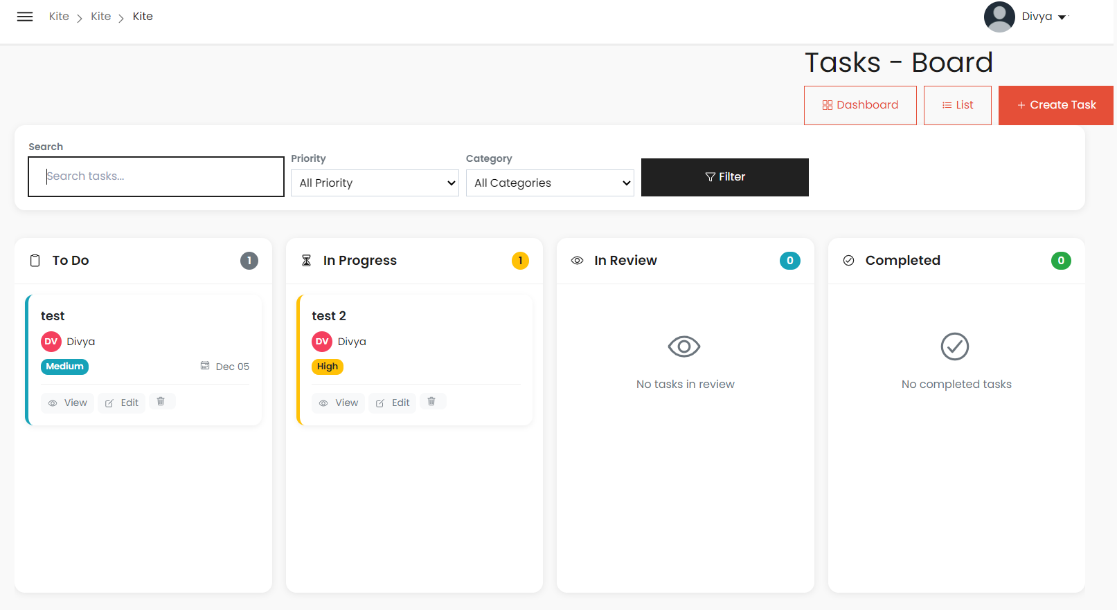 Kanban Column